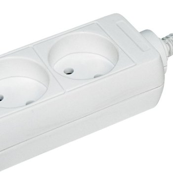 Удлинитель 2гнезда 1.5м без заземления ПВС 2200Вт 2х0.75мм² IEK У2 (15)