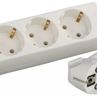 Удлинитель 3гнезда 3м заземление 3500Вт ПВС 3x1мм² IEK У03 (12)