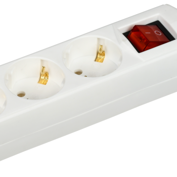 Удлинитель 3гн  3м c/з выкл ПВС 2500Вт 3х1мм² У03В IEK GENERICA (30)