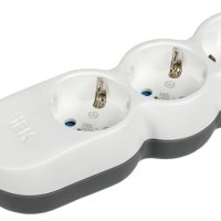 Удлинитель 3гнезда 5м заземление 3500Вт ПВС 3x1,5мм² IEK UNO (40)