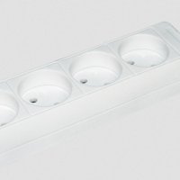 Удлинитель 4гнезда 1.5м без заземления ПВС 2х0.75мм² IEK У4 (14)