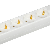 Удлинитель 5гн  5м c/з ПВС 2500Вт 3х1мм² У05 IEK GENERICA (20)