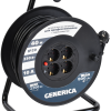 Удлинитель-катушка 4гнезда 40м ПВС 2200Вт 3x1мм² IP20 т/з УК20 Generica