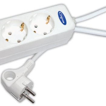 Удлинитель 3гнезда 3м с заземлением ПВС 3500Вт 3x1мм² Kосмос (20)*