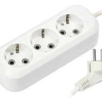 Удлинитель 3гнезда 10м с заземлением ПВС 3500Вт 3x1мм² Smartbuy (20)