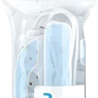 Удлинитель 3гнезда 2м с заземлением 4000Вт 3x1мм2 Фотон 16-23E белый (20)*