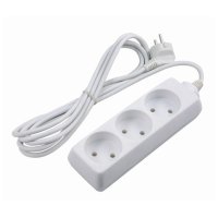 Удлинитель 3гнезда  1.5м без заземления 2200Вт 2x0.75мм² Volsten (40)*