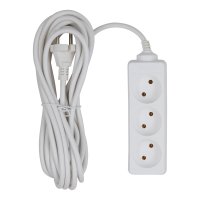 Удлинитель 3гн 3м ПВС 2200Вт 2x0.75мм² Старт (20)