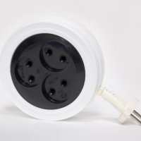 Удлинитель-рулетка 3гнезда 3м ПВС 1300Вт 2х0.75мм² Р16-008 (40)