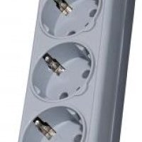 Сетевой фильтр Defender ES Lite 4гнезда 1.8м 2200Вт серый (45)