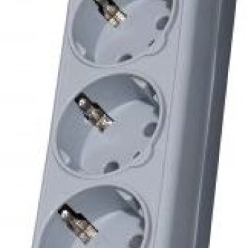 Сетевой фильтр Defender ES Lite 4гнезда 1.8м 2200Вт серый (45)