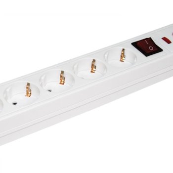 Сетевой фильтр IEK СФ-05К 5гнёзд 5м ПВС 3500Вт 3x1мм² (5)