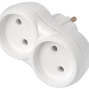 Двойник Светоприбор 16А б/з белый (48)