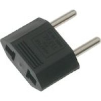 Переходник плоский Tefal 6А черный (50)