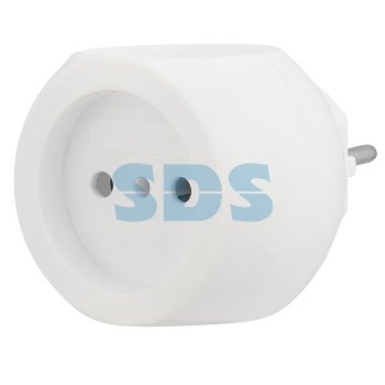 Тройник Rexant «Шар» 220В 6А белый (50)