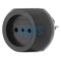 Тройник Rexant «Шар» 220В 6А черный (50)