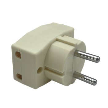 Тройник без заземления 10А 731 бежевый Omnyx (20)