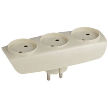 Тройник Эра 16A б/з бежевый (10/60)