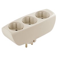 Тройник Эра 16A с/з бежевый (10/60)