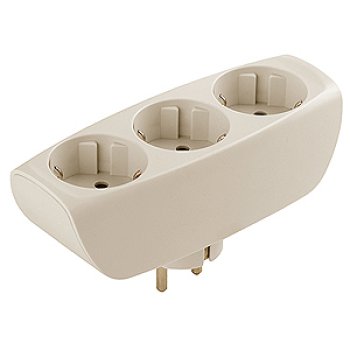 Тройник Эра 16A с/з бежевый (10/60)