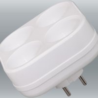 Четверник Toker 6/10A б/з белый