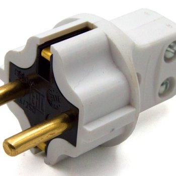 Вилка ГОРС прямая с/з белая (350)