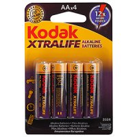 Батарейка LR 6 Kodak Xtralife  4xBL (80/400)