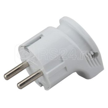 Vx3-W ЭРА Вилка с/з угловая 16A белая (24/480/3840)