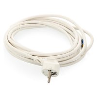 Шнур с вилкой Пересвет 1,5м ПВС 3*0,75 белый (150)