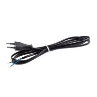 Шнур с вилкой Эра 1.8м ШВВП 2х0.5 черный (50)