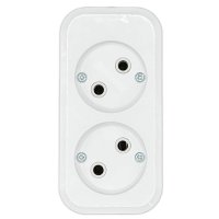 Колодка 2гн без заземления 10А ABS Omnyx (30/240)