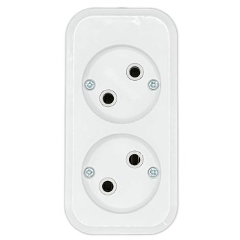 Колодка 2гн без заземления 10А ABS Omnyx (30/240)