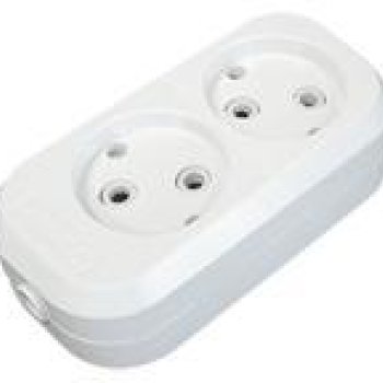 Колодка Ionich 2гн без заземления 10А (100)