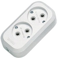 Колодка Makel 2гн без заземления (25/100)