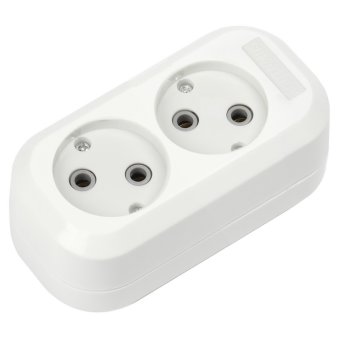 Колодка Smartbuy 2гн без заземления 10А (100)