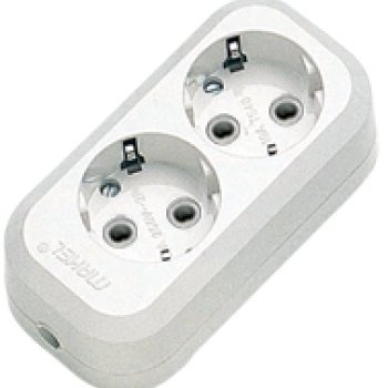 Колодка Makel 2гн с заземлением (20/80)