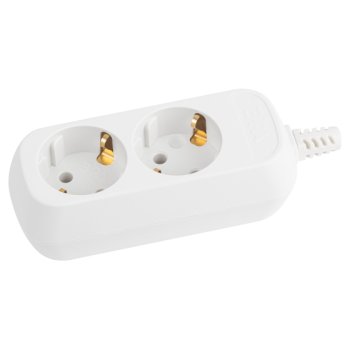 Колодка 2гн с заземлением 16А Эра (20/1200)