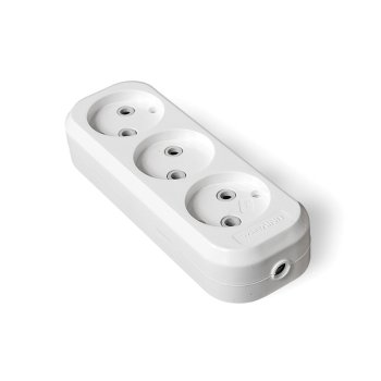 Колодка Ionich 3гн без заземления 10А (100)