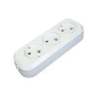 Колодка Универсал 3гн без заземления 10А (100)