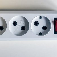 Колодка Пересвет 3гн выключатель 10А (50)