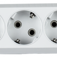 Колодка 3гн с заземлением 16A УЗ-3-GRAND 5130 Inhome