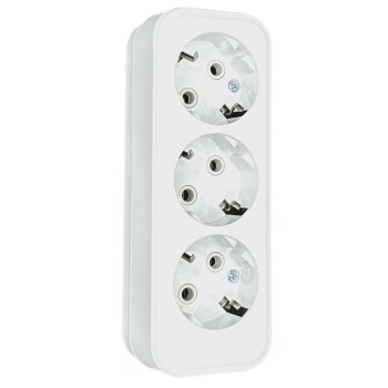 Колодка 3гн с заземлением 16А ABS Omnyx (16/160)