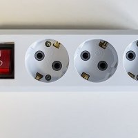 Колодка Пересвет 3гн с заземлением выключатель 10А (50)