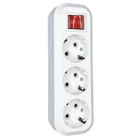 Колодка 3гн с заземлением выкл 16А PP Omnyx (15/120)