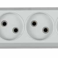 Колодка 4гн без заземления 10A У-4-GRAND 5040 Inhome