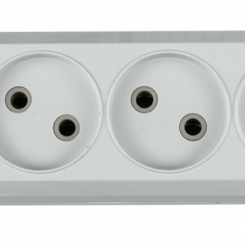 Колодка 4гн без заземления 10A У-4-GRAND 5040 Inhome