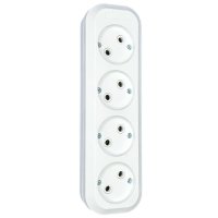 Колодка 4гн без заземления 10А PP Omnyx (20/160)