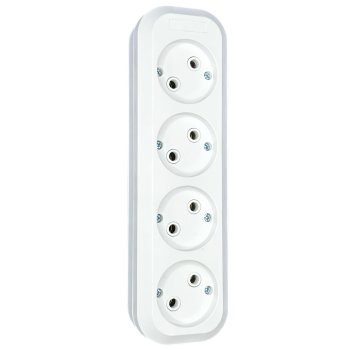 Колодка 4гн без заземления 10А PP Omnyx (20/160)