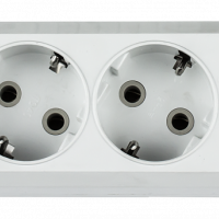 Колодка Inhome 4гн с/з УЗ-4-GRAND (1/40)