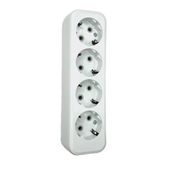 Колодка 4гн с заземлением 16А ABS Omnyx (15/120)